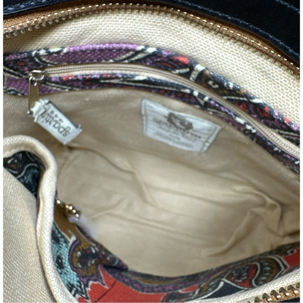 Spartina 449 Cora Hipster Paisley Crossbody Bag NWT - Picture 8 of 15